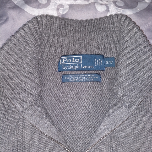 100% authentic Ralph Lauren Polo sweater. Adult Men's size Small. - Picture 9 of 11